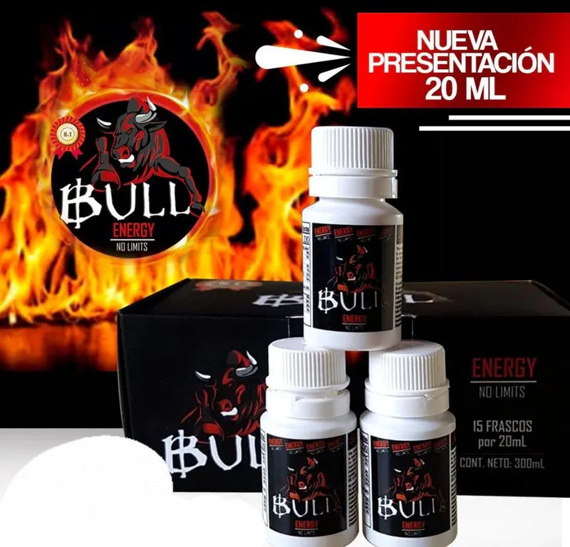 POTENCIADOR FOR MEN BULL ENERGY 20 ML