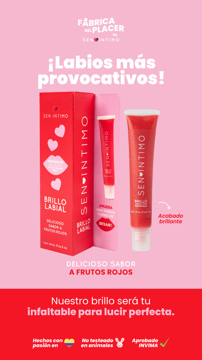 BRILLO LABIAL X20 ML CEREZA SEN INTIMO