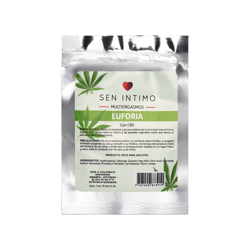 MULTIORGASMOS EUFORIA CON CBD 7 ML
