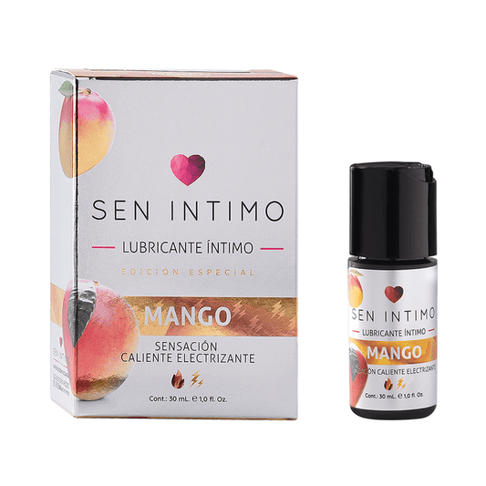 LUBRICANTE INTIMO MANGO SENSACION CALIENTE ELECTRIZANTE 30 ML SEN INTIMO