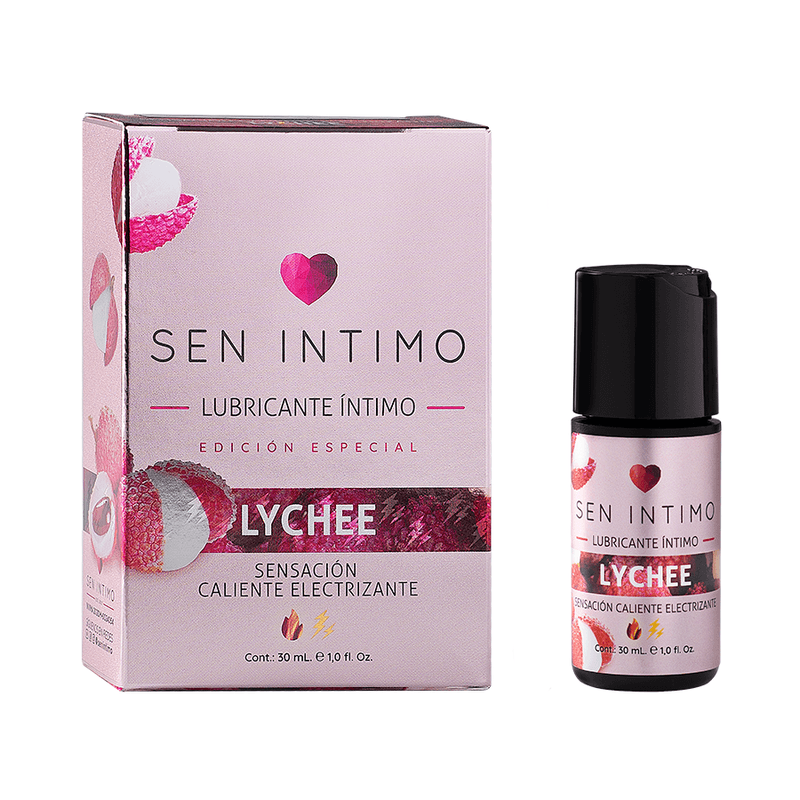LUBRICANTE INTIMO LYCHEE ELECTRIZANTE  30 ML SEN INTIMO