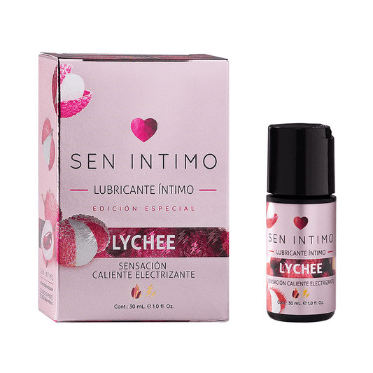 LUBRICANTE INTIMO LYCHEE ELECTRIZANTE  30 ML SEN INTIMO