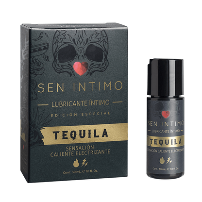 LUBRICANTE TEQUILA SENSACION CALIENTE ELECTRIZANTE 30 ML SEN INTIMO