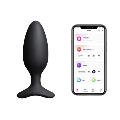 PLUG ANAL VIBRADOR HUSH 2 1.5 PULGADAS CONTROLADO POR APP GLOBAL LOVENSE