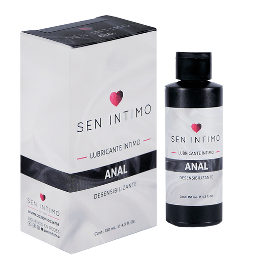 LUBRICANTE INTIMO ANAL DESENSIBILIZANTE 130 ML SEN INTIMO