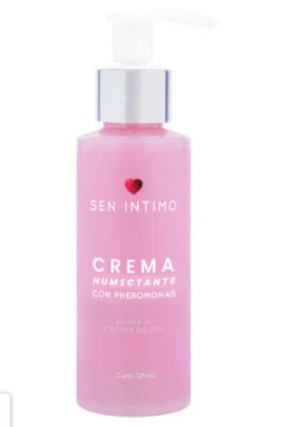 CREMA HUMECTANTE CON PHEROMONAS SEN INTIMO AROMA A FRUTOS ROJOS