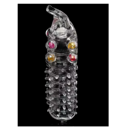 FUNDA DRAGON PERLAS PENIS SLEEVE