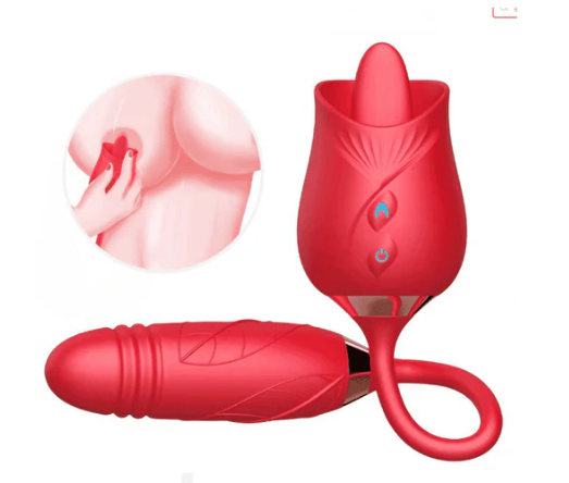 VIBRADOR FLOWER ROSA