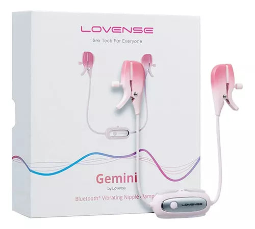Pezoneras vibratorias Gemini Lovense