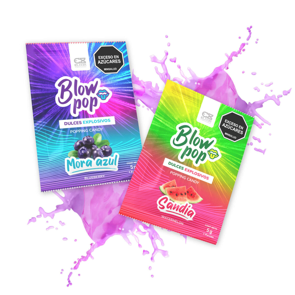 Blow Pop Elixir sobre