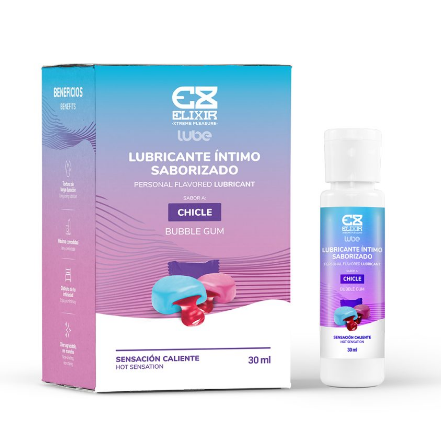 LUBRICANTE INTIMO ELIXIR SABOR CHICLE
