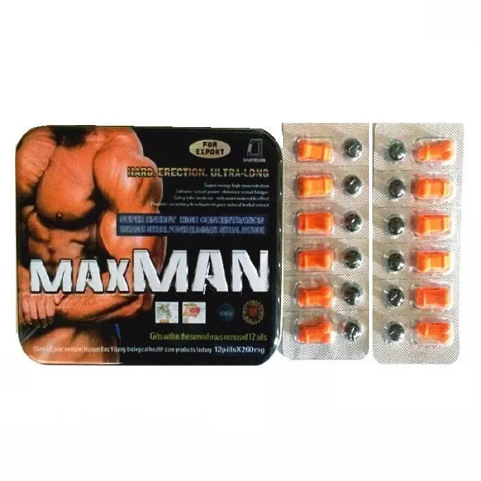 PASTILLA MAX MAN