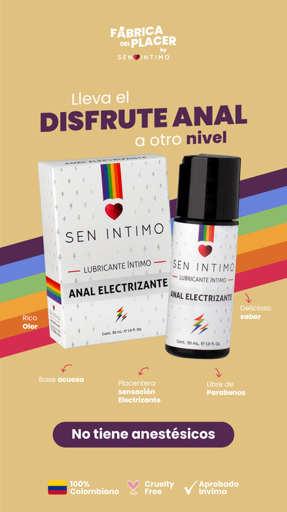 LUBRICANTE INTIMO ANAL ELECTRIZANTE 30 ML