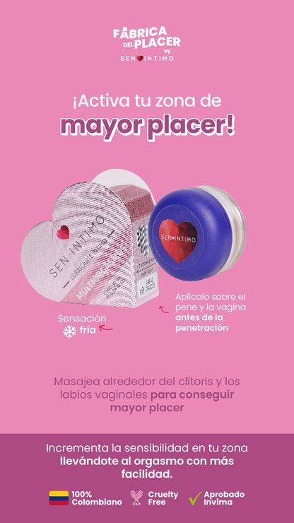 LUBRICANTE INTIMO MULTIORGASMOS 10 ML SEN INTIMO