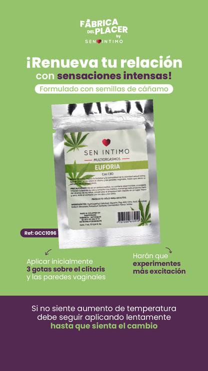 MULTIORGASMOS EUFORIA CON CBD 7 ML