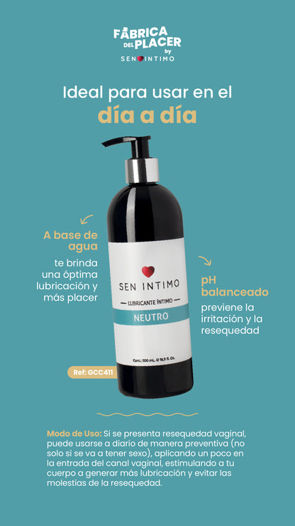 LUBRICANTE INTIMO NEUTRO 500 ML SEN INTIMO