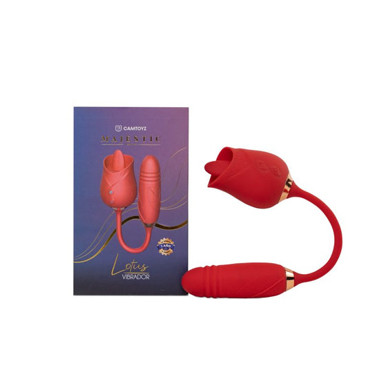 MAJESTIC VIBRADOR CON BALA LOTUS